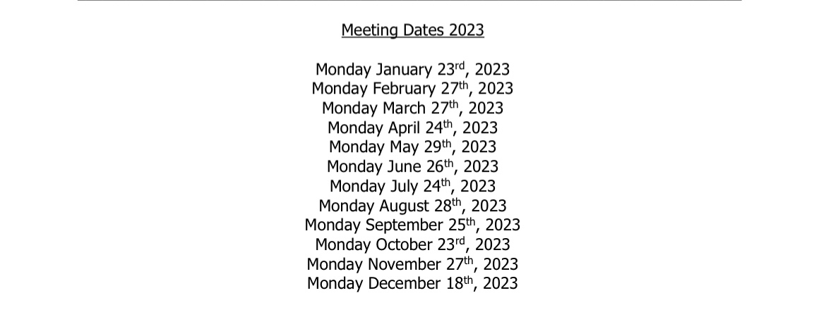 Un Meeting Dates 2023